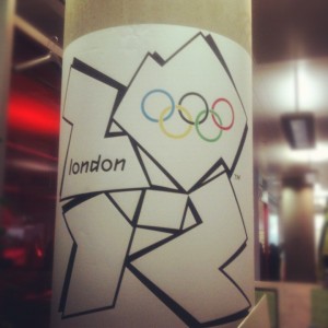 The Olympic logo in our corner