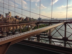 Brooklyn Heights seen from Brooklyn Bridge