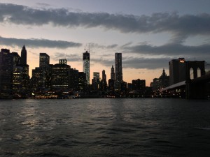 Manhattan seen from Brooklyn