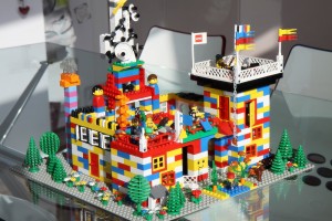 Building a lego castle