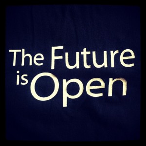 The future is open